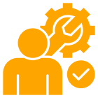Technical support verified icon